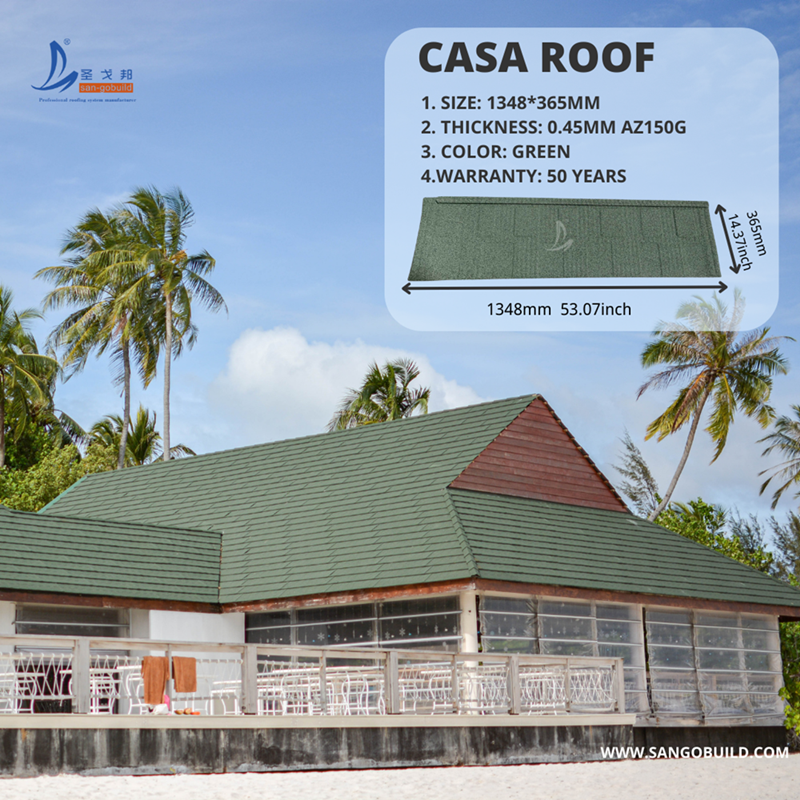 How to solve the problem of installing stone coated metal roofing tile?cid=4